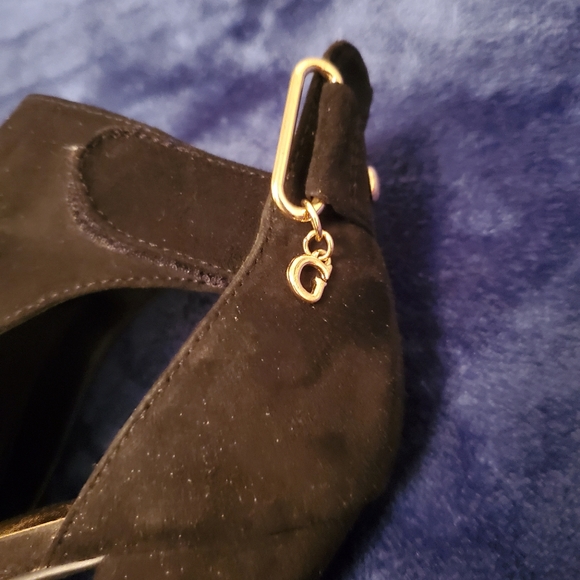 Guess Black Peep Toe Boots - Picture 10 of 12